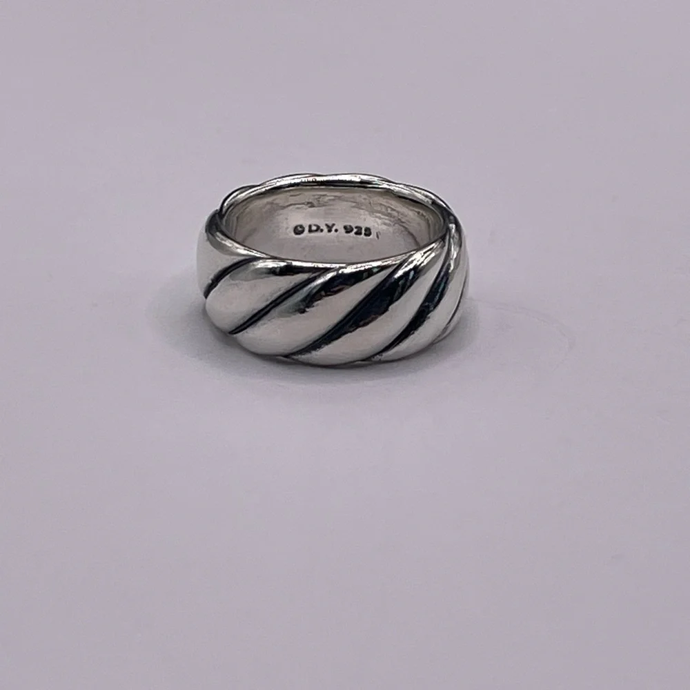 David Yurman Sculpted Cable Band Ring